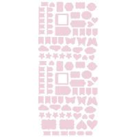 Papers For You Basicos Imprescindibles Rosa Bebe Die Cuts (PFY-3180)